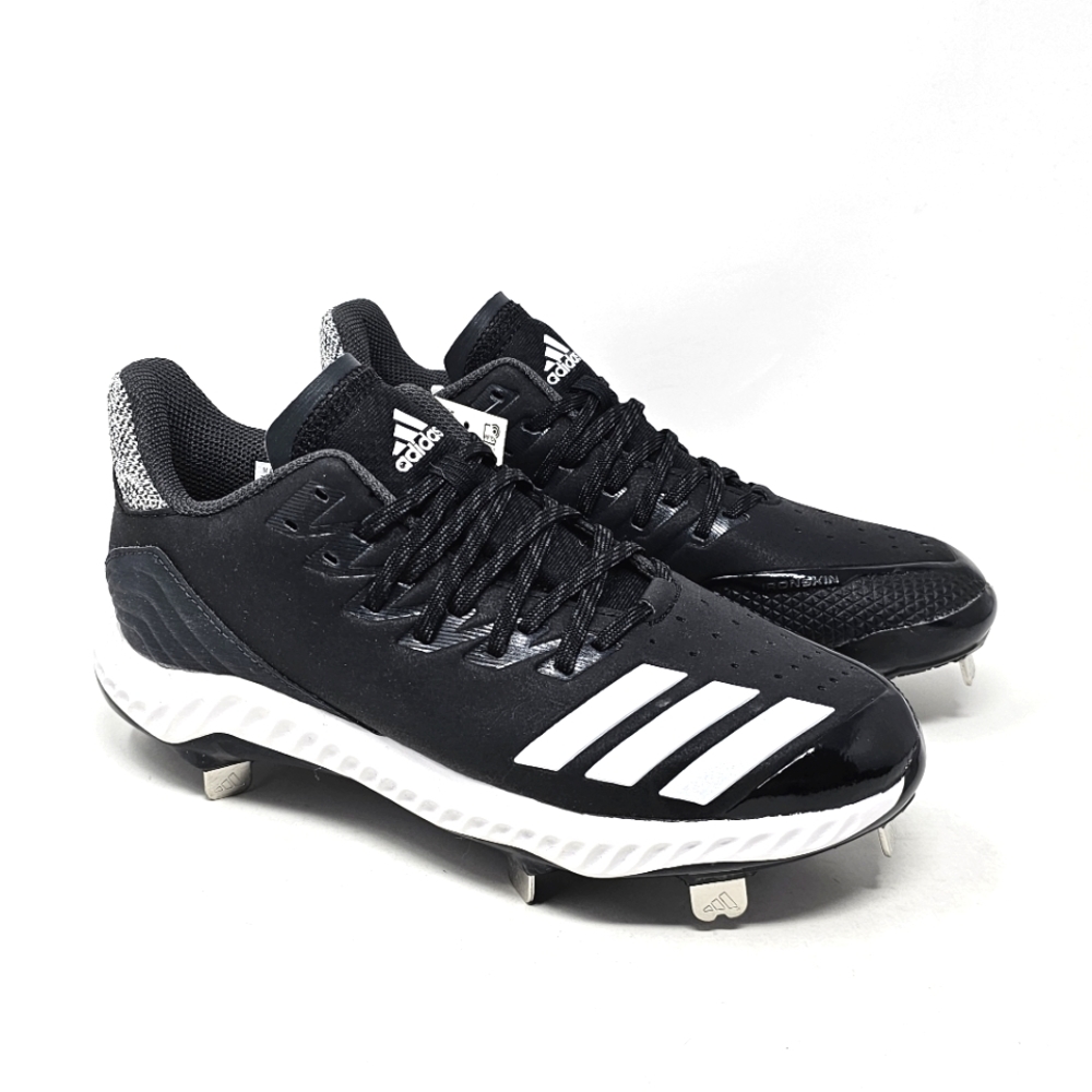 Adidas Womens Icon Bounce Low Metal Softball Cleats Black Size 7 CG5189 NEW